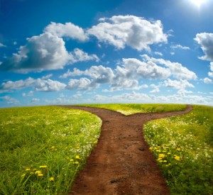 Crossroad on Hill
