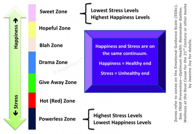 Happiness and Stress Continuum