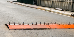 Road spikes prevention